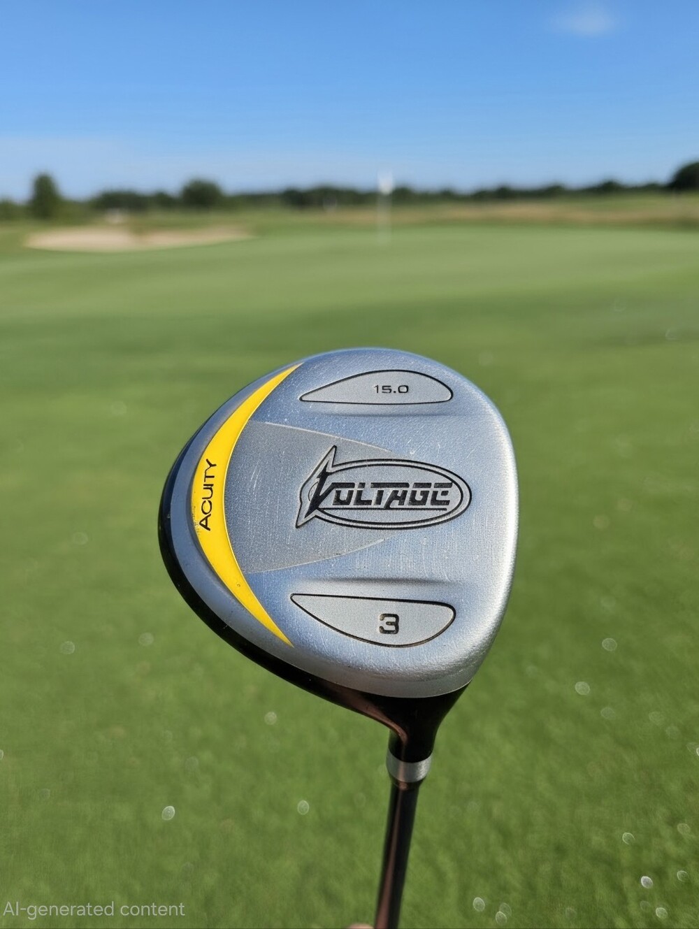 Acuity Voltage 3 Wood 15 degree Club w/Graphite Shaft. (RH)